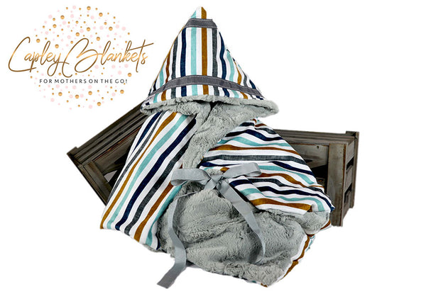 Carson the first multi functional baby blanket